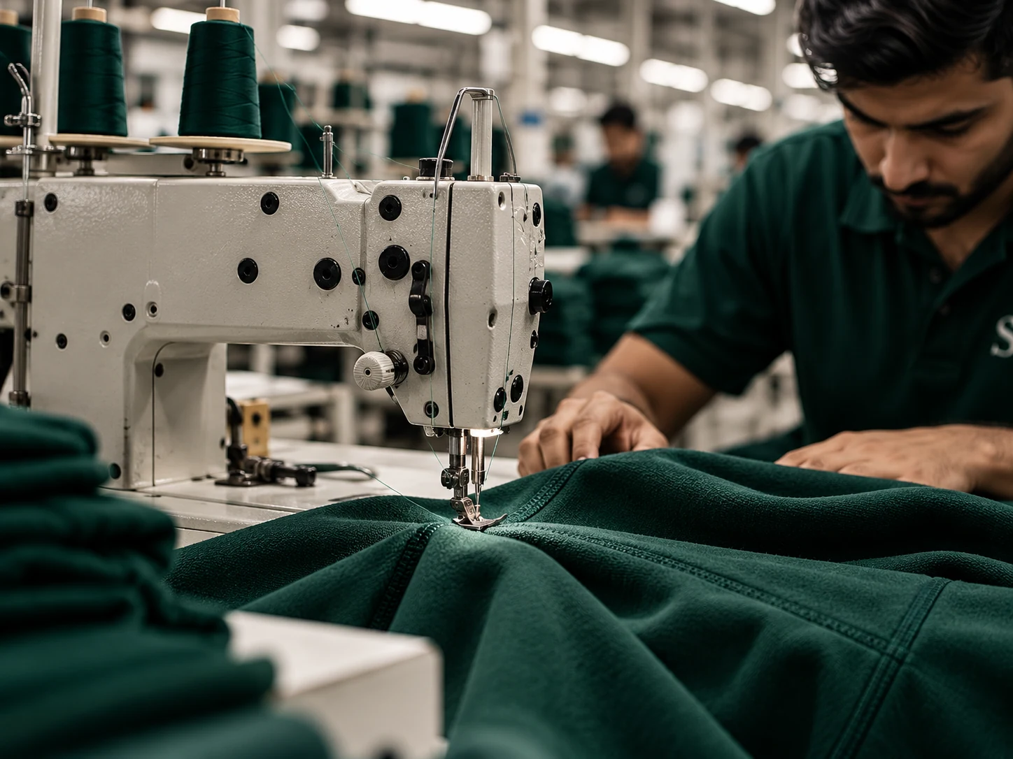 Sarkhan sewing and production process