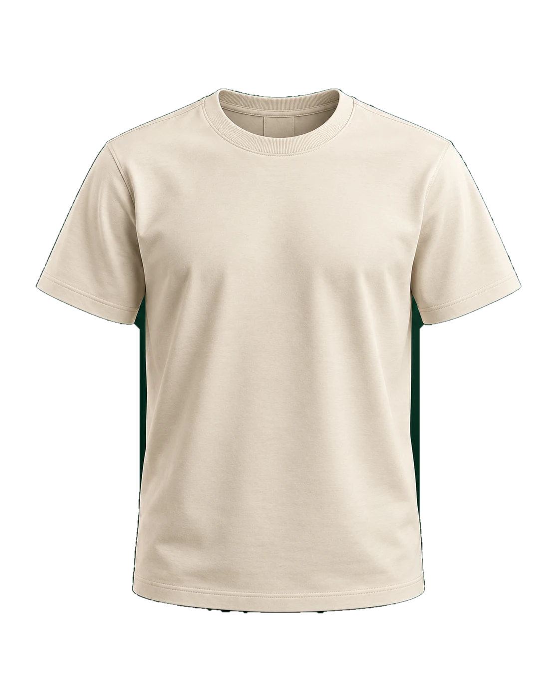 Cream custom T-shirt